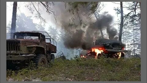 Сгоревшая техника