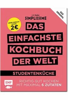 Simplissime: Das einfachste Kochbuch der Welt - Studentenküche - Richtig gu...