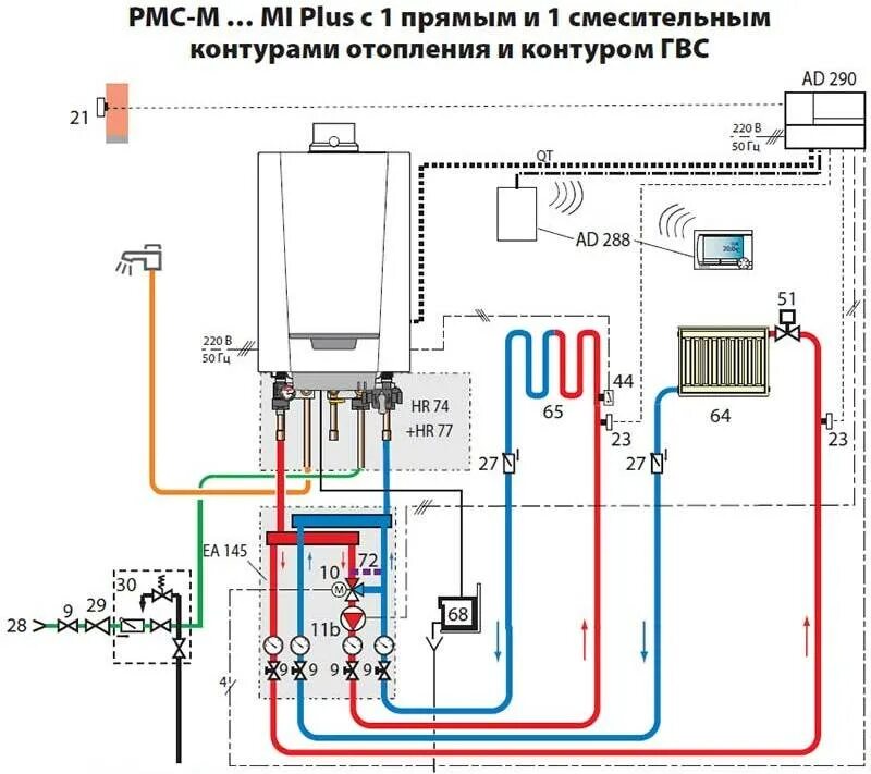 Схема подключения отопления к газовому котлу навесной. Схема подключения навесной котел отопления. Схема подключения газового котла к системе отопления в частном. Подключение отопления газовый котел напольный схемы подключения.