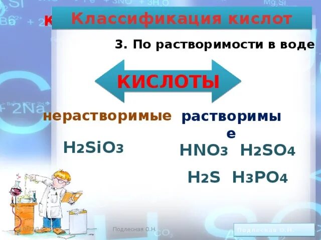 Группа растворимых в воде кислот. H2sio3 растворимая или нет. H2sio3 нерастворимая кислота. H2sio3 растворимая кислота или нет. Классификация кислот по растворимости в воде.