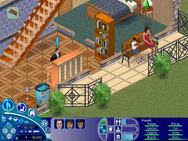 Games sim ru. Игра SIMS 1. SIMS 1 screenshot. Игра симс 2000. Самая первая игра симс.