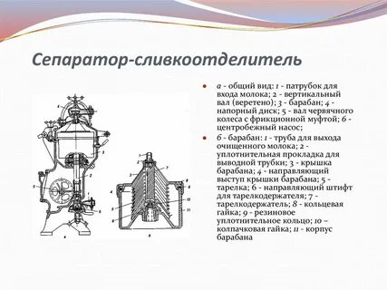Принцип действия сепаратора