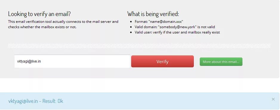 What is email address. Verify Tools. Email address what is it. Verify email. Addresses being verified