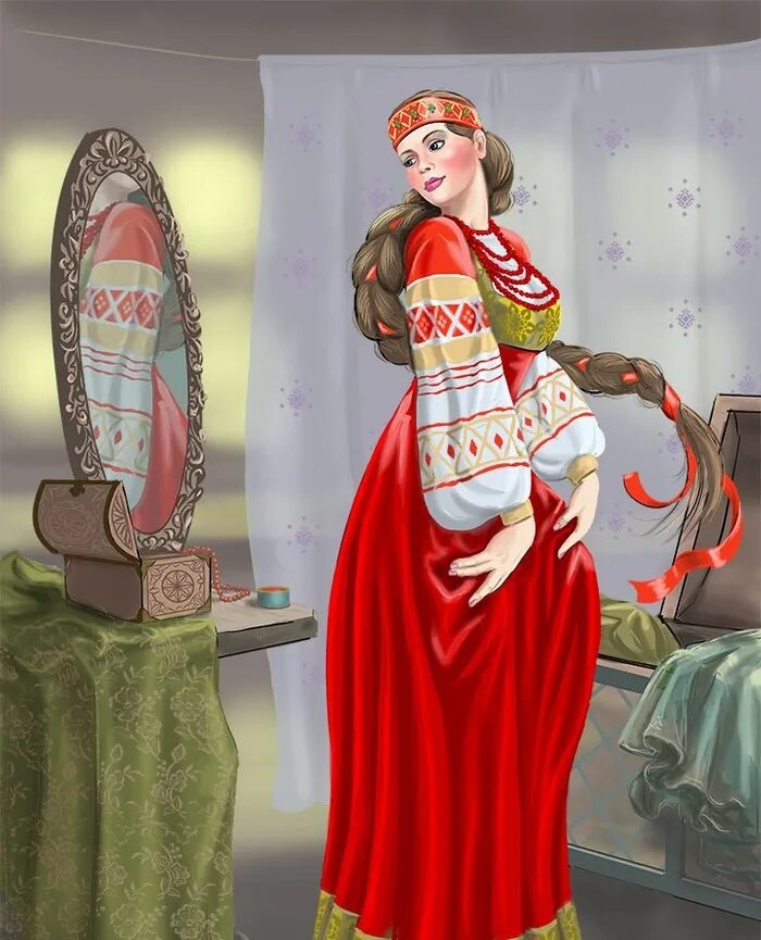 Красна девица значение