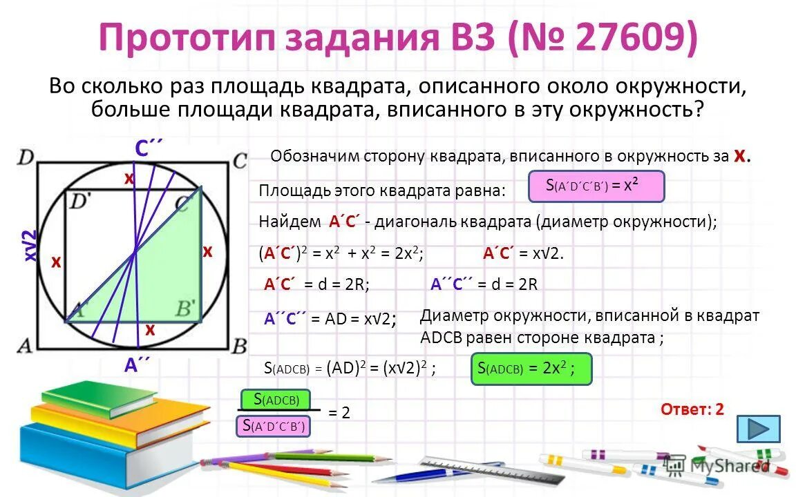 Прототипы задания 18