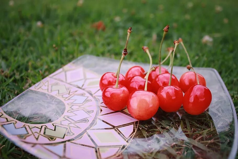 3 фрукта лета. Лето природа вишня на тарелке картинки. Вишни красные в саду ретро картинки. Food Summer outdoors aesthetic.