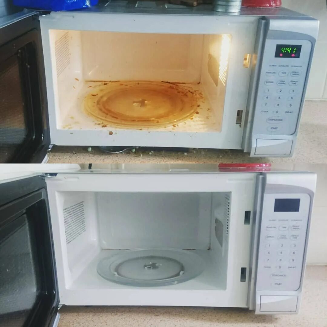 Микроволновка. Средство для очистки микроволновки. Свч дезинфекция. Мытье микроволновки. После мытья микроволновки.