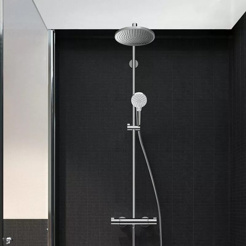 Душевая система Hansgrohe Crometta e 240. Душевая система Hansgrohe Crometta s 240 1jet Showerpipe 27267000. Душевая система Hansgrohe Crometta s 240 1jet Showerpipe. Душевая система Hansgrohe Crometta e 240 1jet Showerpipe 27284000.