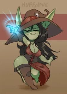 Trixie the goblin magician by Huffslove Karakter Konsepti, Karakter Sanatı,...