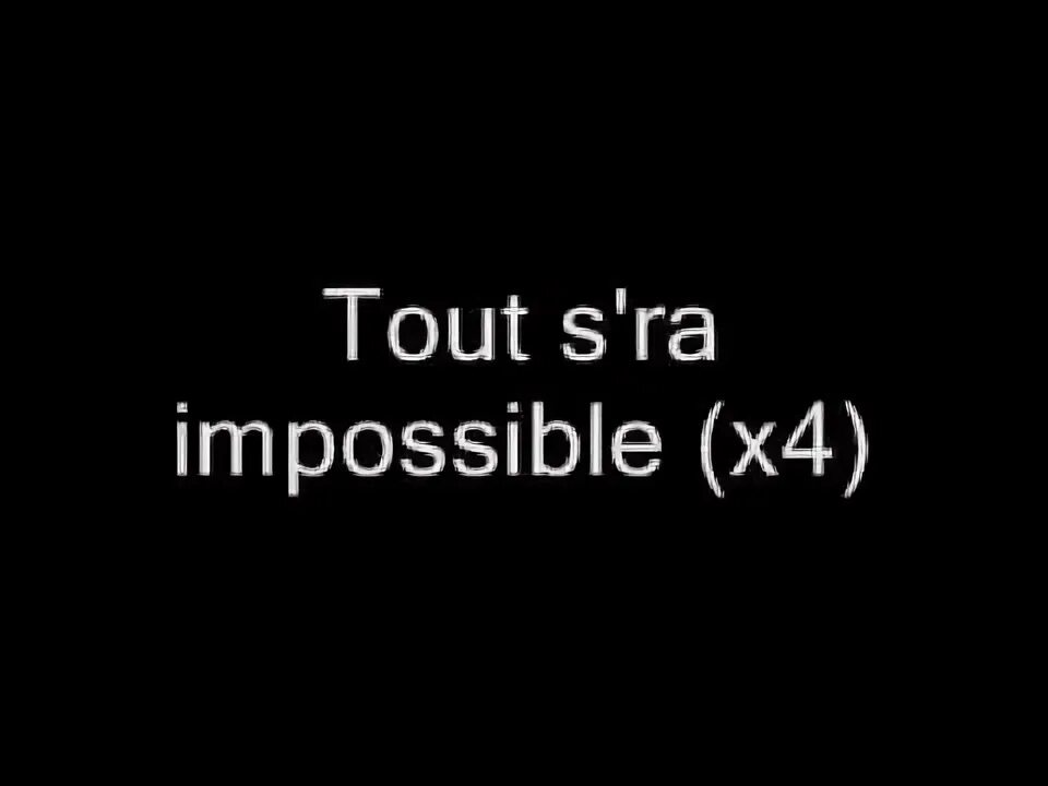 Impossible version. Impossible version