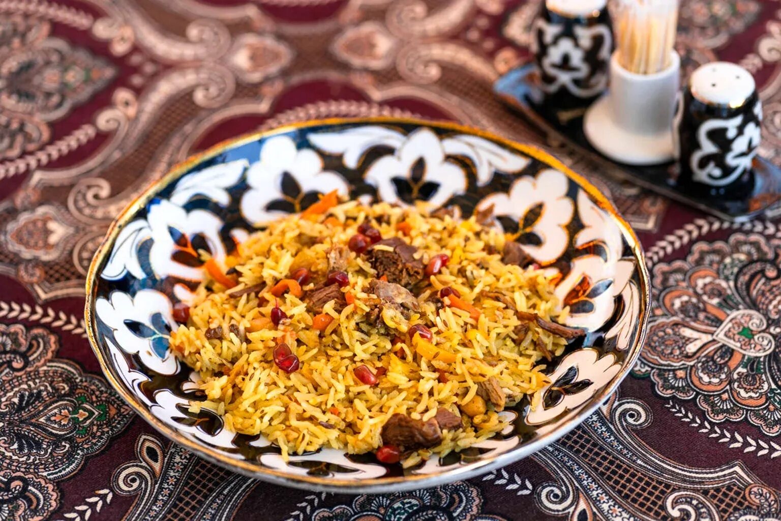 Узбекская кухня карта
