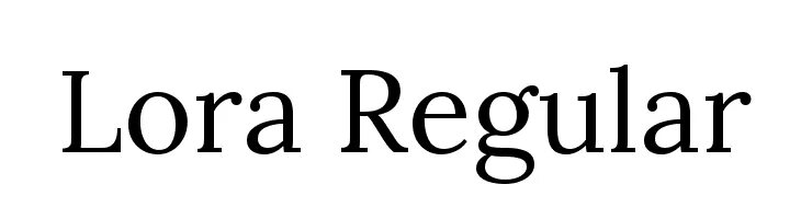 Lore font