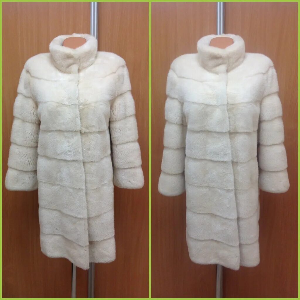 Шубы после химчистки. Шубы после химчистки. Химчистка до и после белая шуба. Чистка норки. Норковая шуба до и после химчистки.