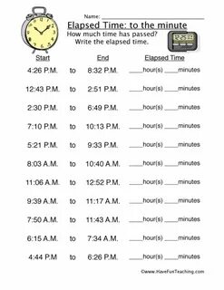 Write the times in words