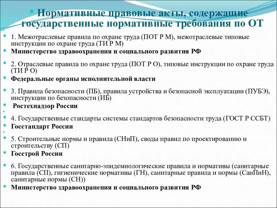 Государственные правовые акты по охране труда. Нормативные требования охраны труда. Нормативно правовые акты содержащие требования охраны труда. Гос нормативные требования по охране труда. Нормативные акты содержащие требования охраны труда.