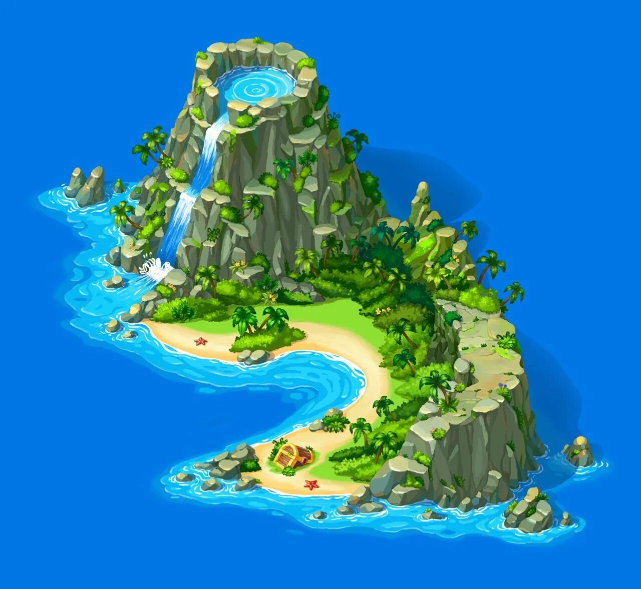 Остров в изометрии. Игра остров. Казуальная графика остров. Остров фэнтези. Трава казуальная игра.