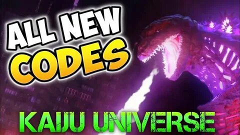 Kaiju universe коды