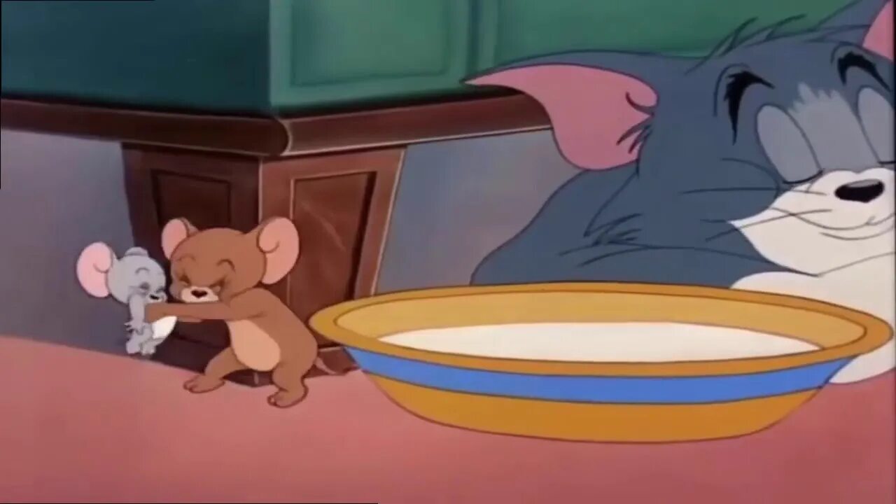 Том и Джерри маленький мышонок. Том и Джерри маленький сиротка. Tom and Jerry the little Orphan 1949.