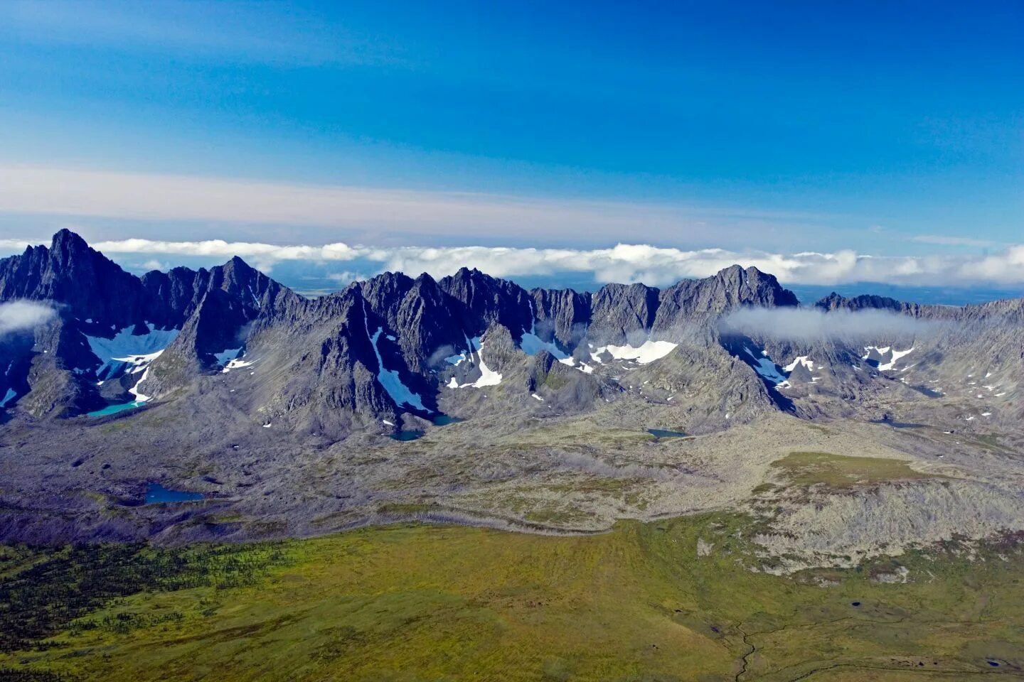 Mountain chains in russia