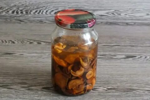 Настой сушеных яблок