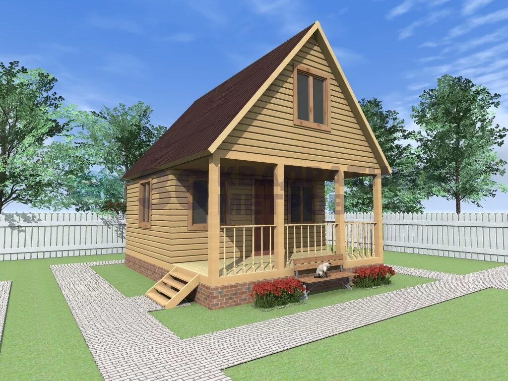 дачный дом с мансардой 6х6м. баня из газобетона 6 на 5 с мансардой. дачный домик 6х4 двухэтажный. дача 5 на 10. дом каркасный с мансардой 6х6м.