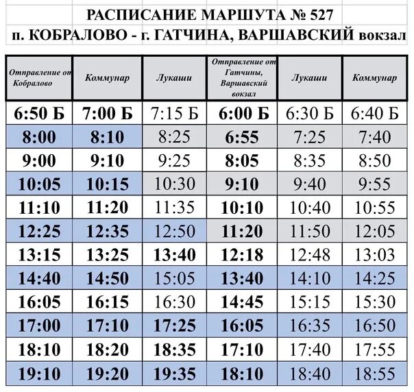 273 автобус расписание красное село пушкин сегодня. Расписание автобуса 527 Кобралово Гатчина. Расписание маршруток Кобралово Гатчина 527. 527 Кобралово Гатчина автобус. Расписание автобусов 527 Коммунар Гатчина.