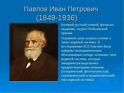 Известные ученые физиологи