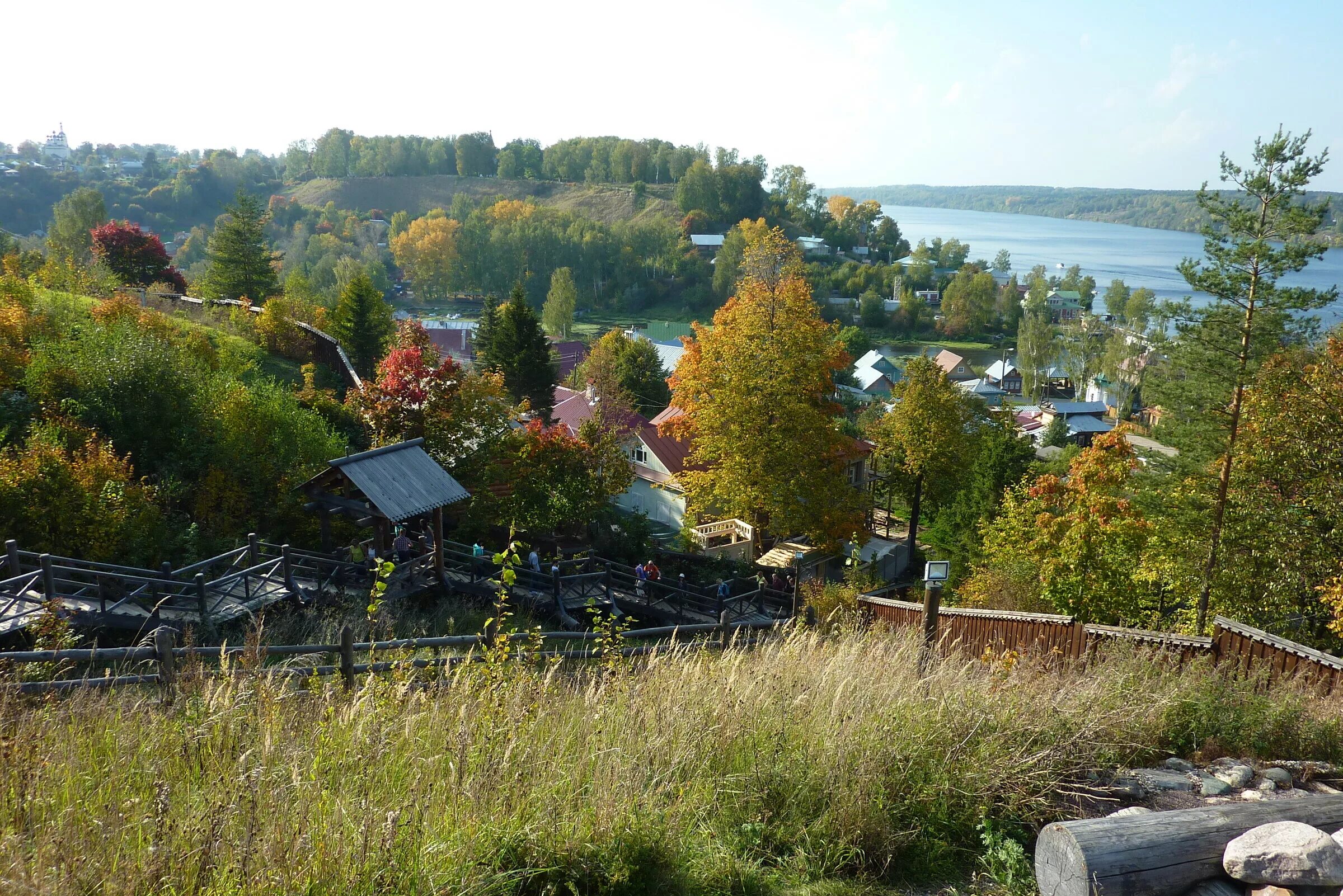 Поселок Плес. Плес, село плёс. Деревня Плес Ивановская область. Костромская область поселок Плес.