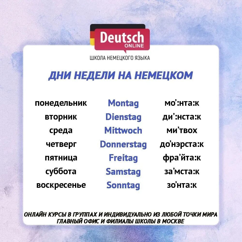 Слово дня немецкий. Дни недели по-немецки с переводом. Дни недели на немецком языке с переводом. Дни недели на немецком языке с переводом на русский. Дни недели на немецком языке с переводом и произношением на русском.