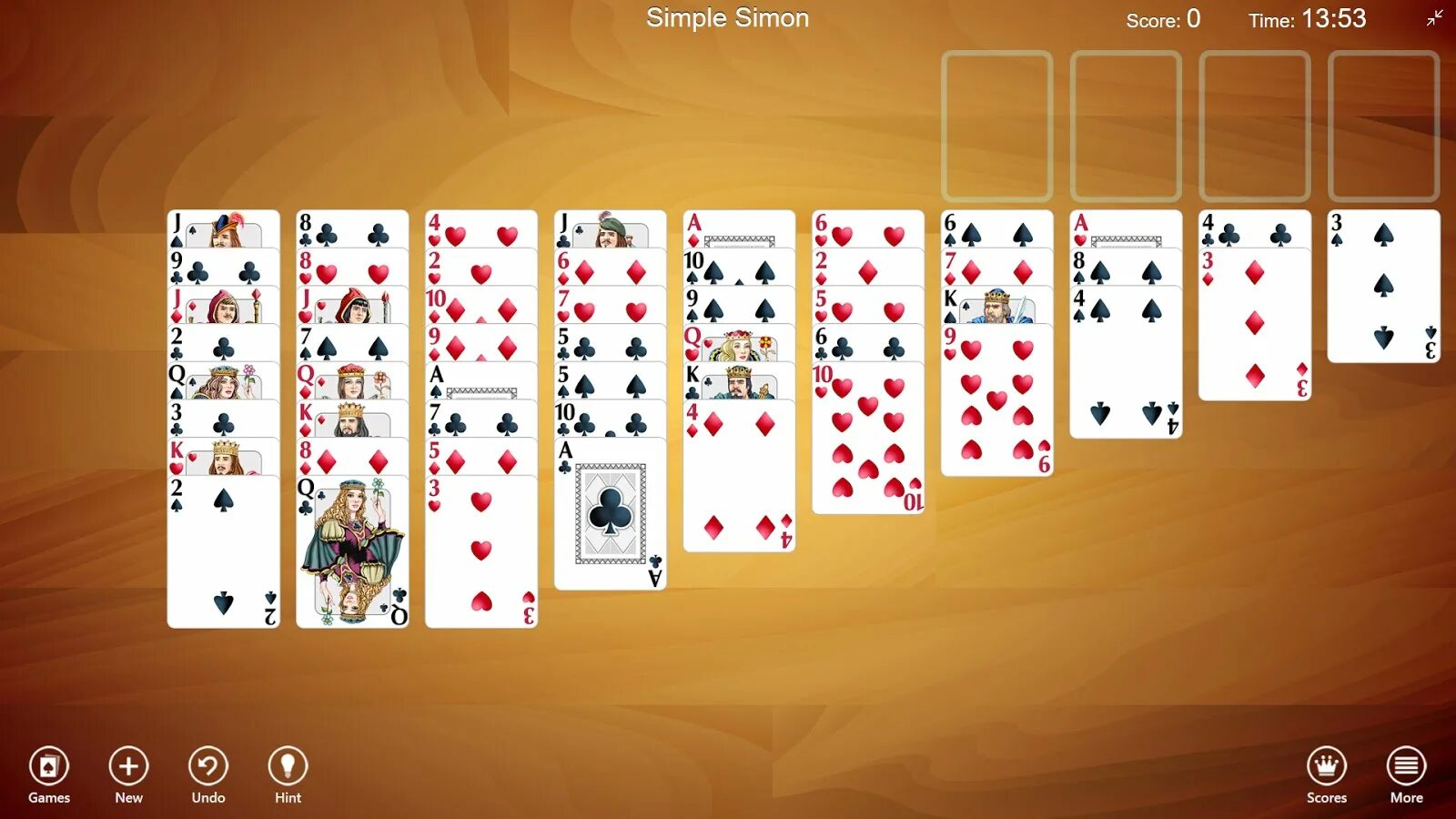 Simple Simon (Solitaire). Простофиля Симон пасьянс. Игра Spider Solitaire. Simple Solitaire game. Настольная игра паук