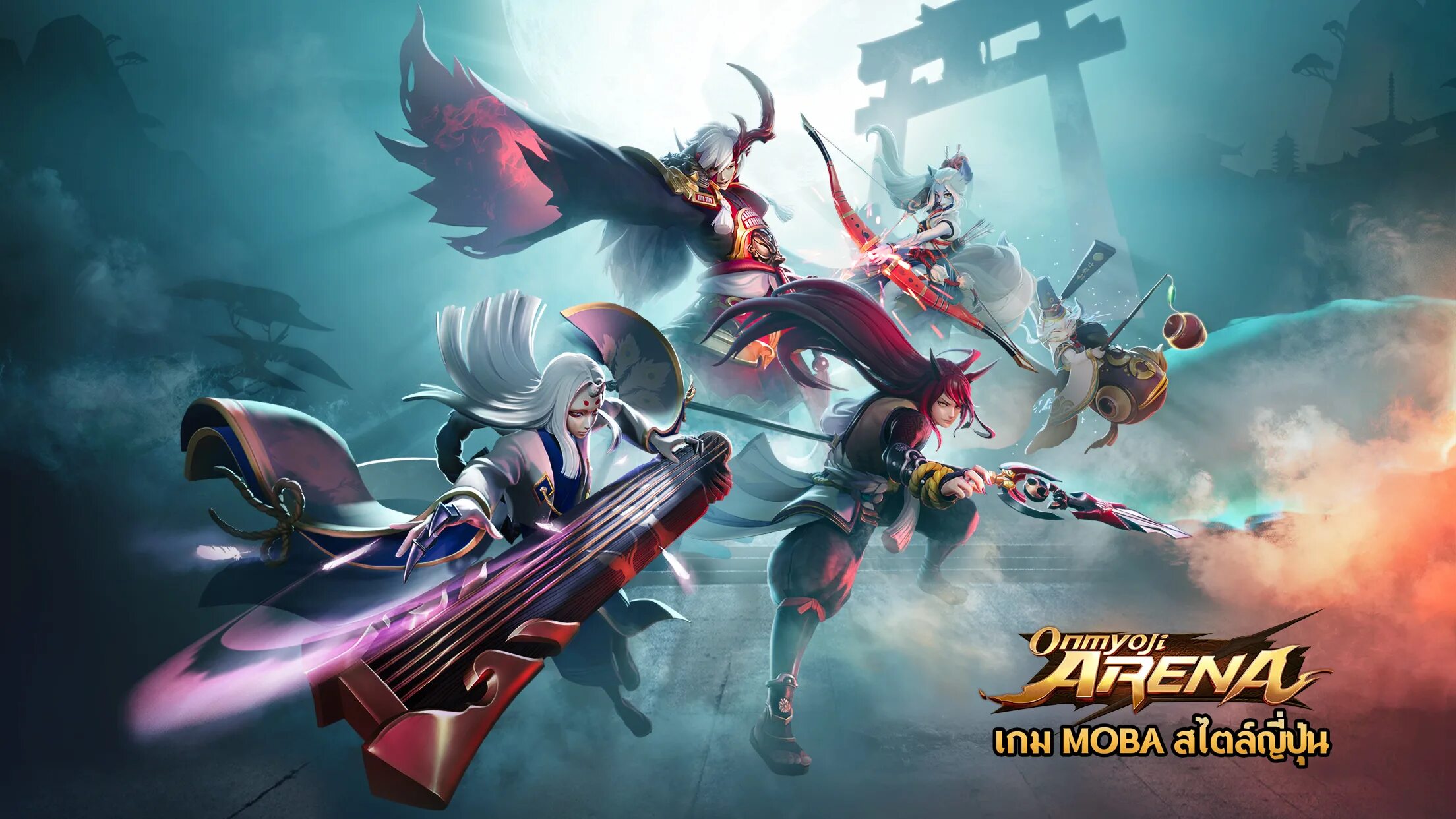 Onmyoji arena на андроид. Игра Onmyoji Arena. MOBA Onmyoji Arena. Onmyoji Arena киберспорт. Игра Onmyoji Arena герои.