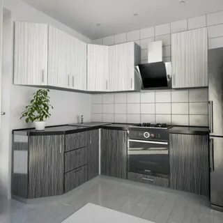 Угловая кухня 3 4
