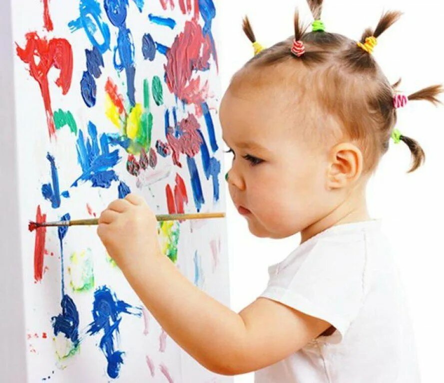 О детском рисовании. Рисование красками для детей. Рисуем с детьми. Рисование для детей дошкольного возраста. Развивает творческую активность