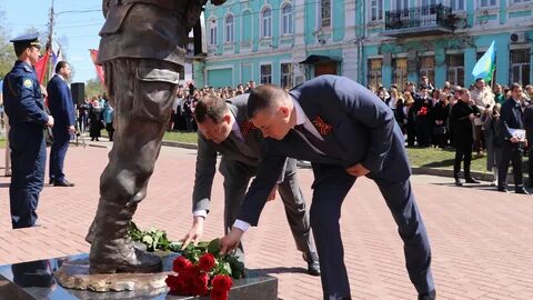 Открытие памятника вов сценарий