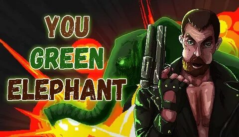 Green elephant