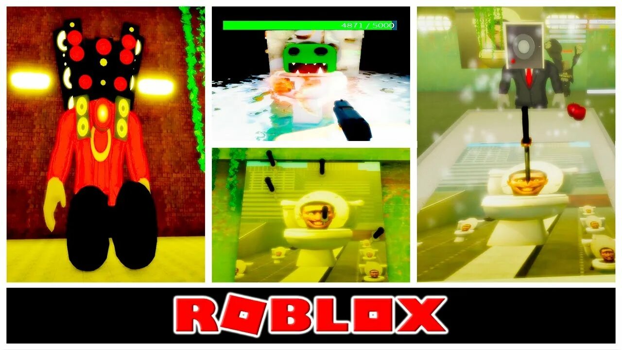 Лаборатория РОБЛОКС. SKIBIDI игра. Roblox туалет.