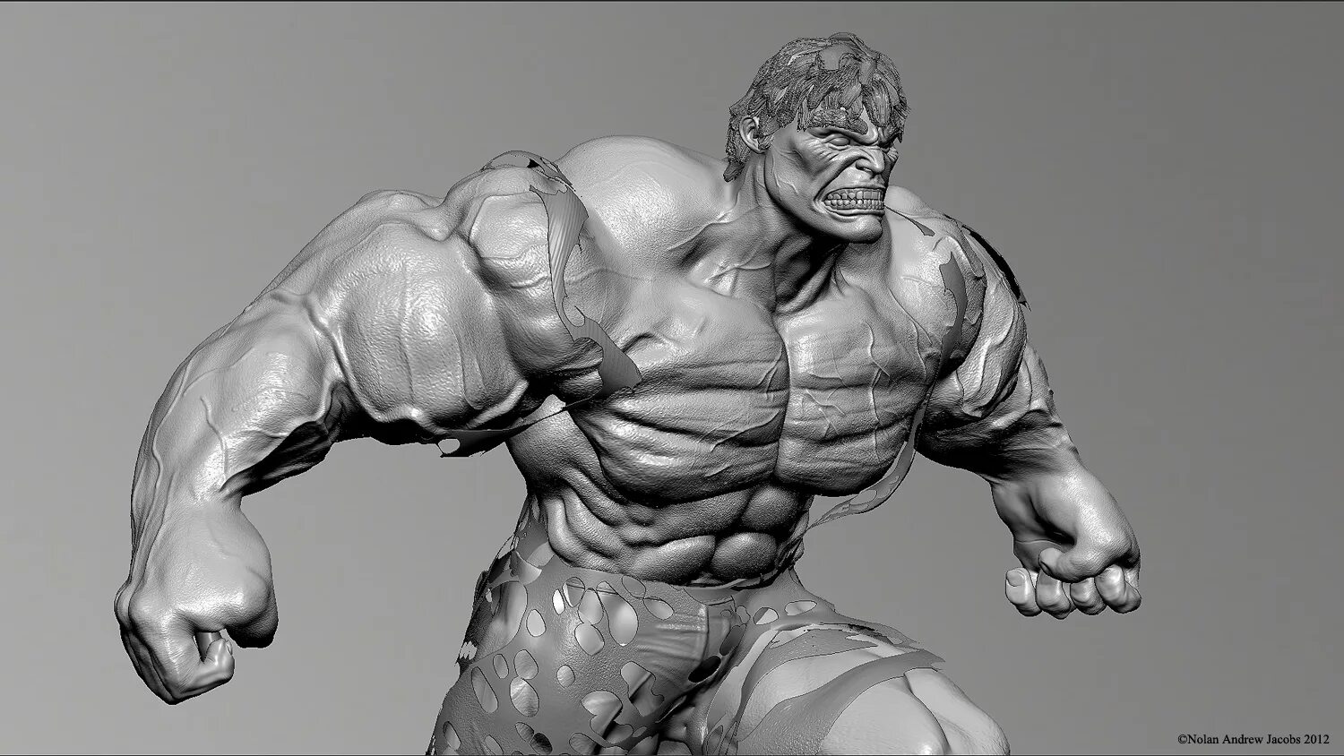 Халк из скульптурного пластилина. Hulk Zbrush. Анатомия Халка. Халк из пластилина.