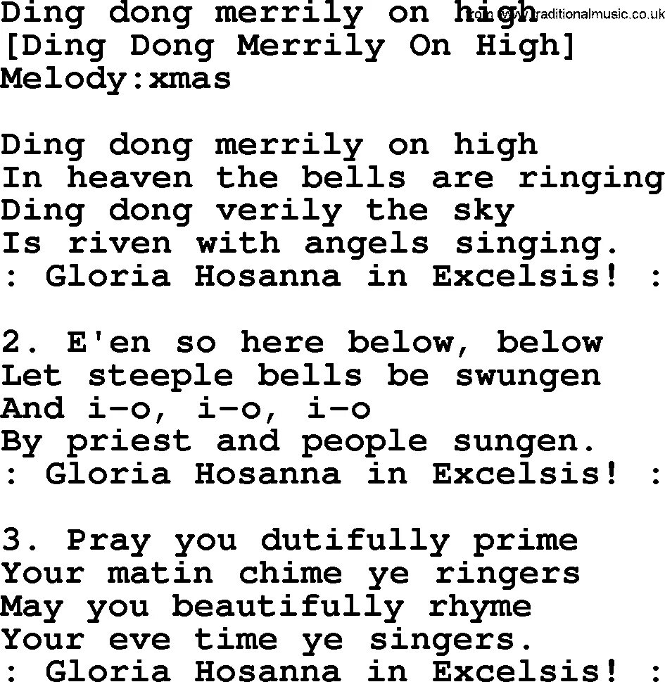 Ding dong song перевод. Ding dong merrily on high текст. ding ding dong текст. текст песни ding dong merrily. песня ding dong song.