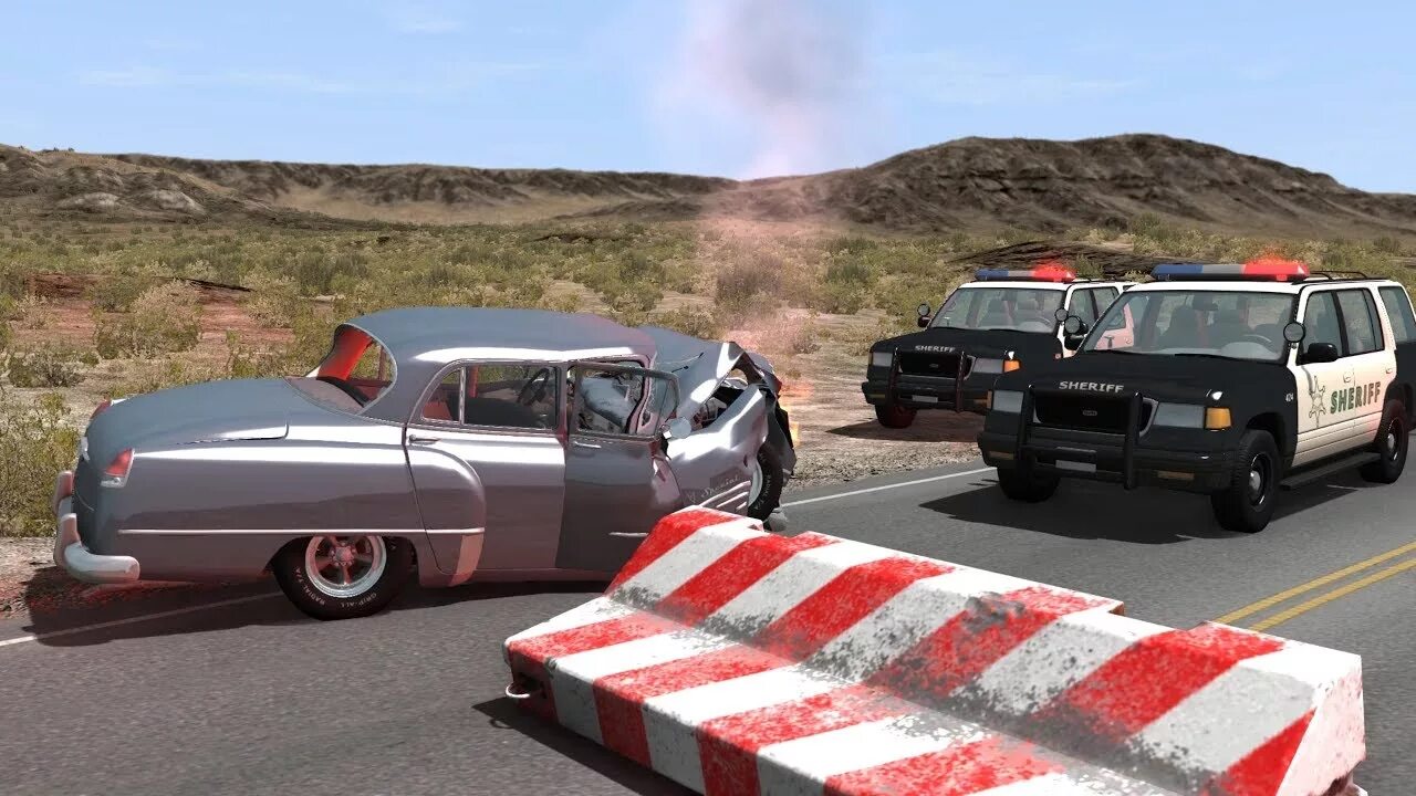 Полиция BEAMNG Drive Roadblock. Roadblock диски. Сбитые Striped Roadblock stock. Police Roadblock goes wrong.