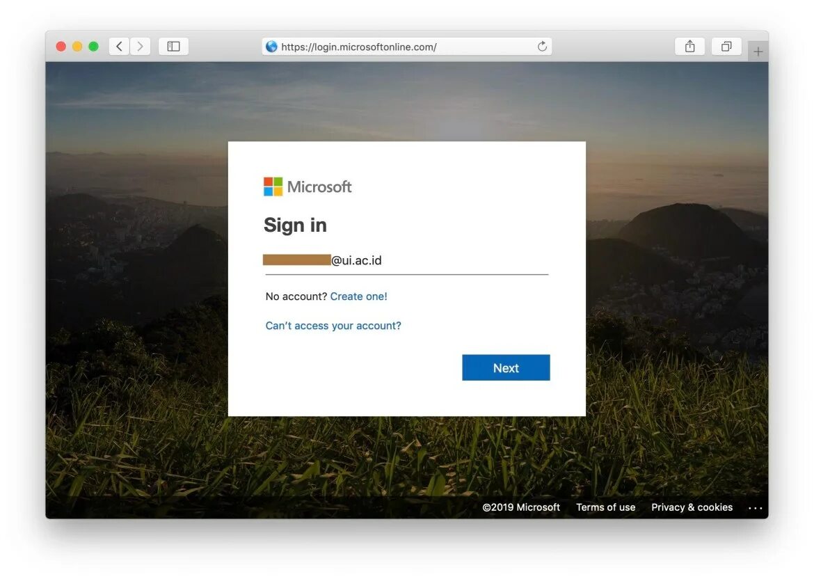 Https login microsoftonline