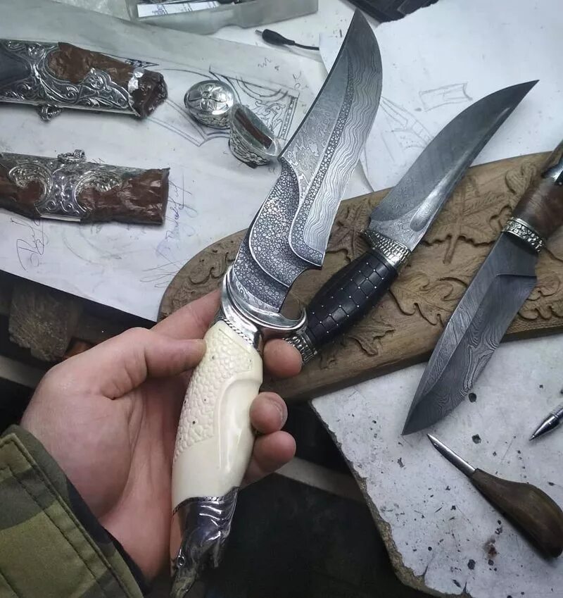 Красивые ножи. Необычные ножи. Необычные формы ножей. Необычные клинки ножей.
