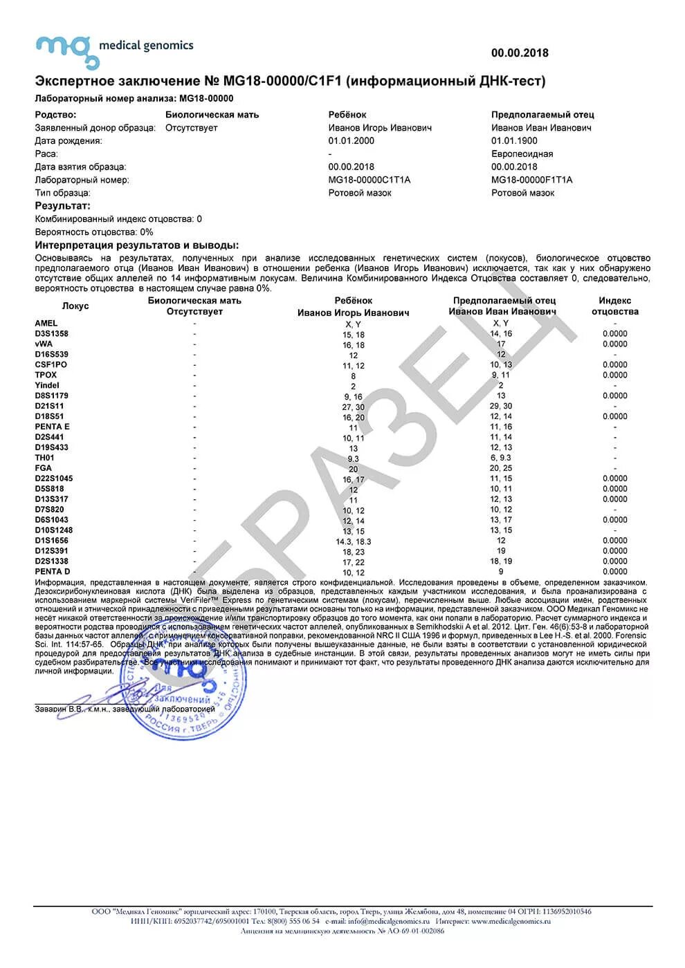 Днк тест пенза. ДНК тест на отцовство ДТЛ. Справка ДНК на отцовство образец. Тест ДНК заключение. Результат ДНК теста.