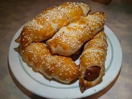 Домашня колбаса в тесте