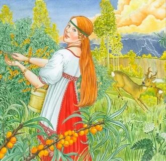 В саду девица гуляла песня