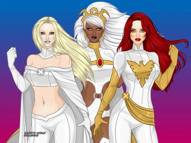 Jean Grey vs Emma Frost. Man x woman