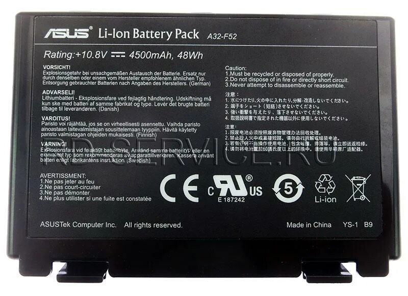 Lon battery. Аккумулятор ASUS a32-f52. ASUS li ion Battery Pack a32 x51 материнскую. Асус li-lon Battery Pack a32-n 55 rating:+10.8v 5200ah 56wh. Аккумулятор ASUS a32-f82 контроллер.