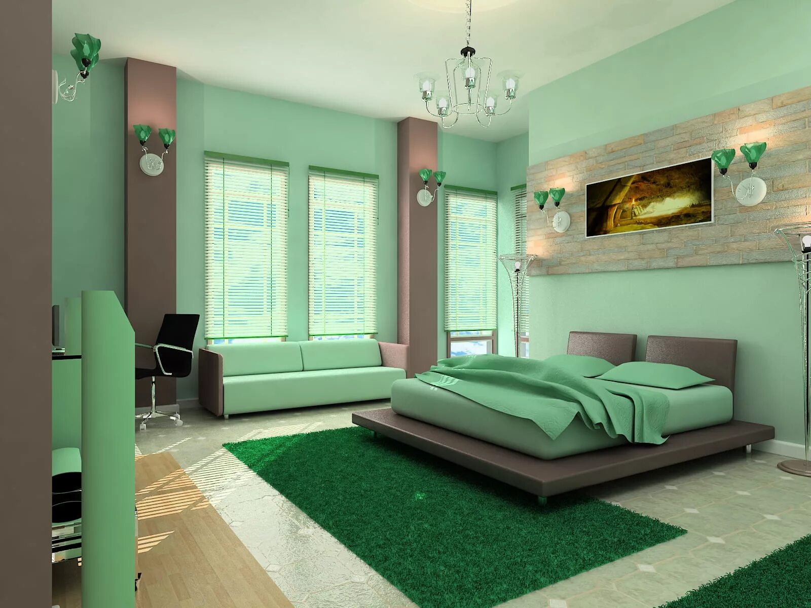 Популярные цвета стен. Спальня в земляных тонах. Спальня в Земляном цвете. Спальня в салатовых тонах. Спальня в зеленых тонах.
