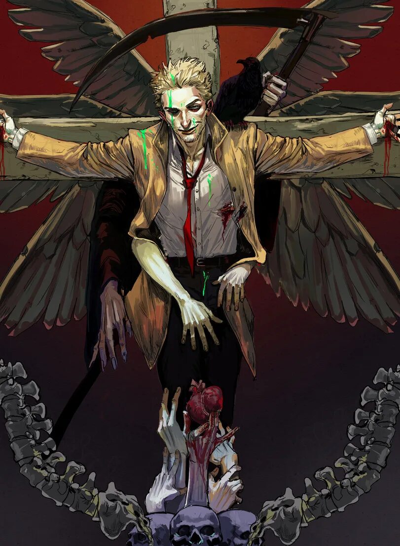 John Constantine DC. Люцифер Морнингстар DC.