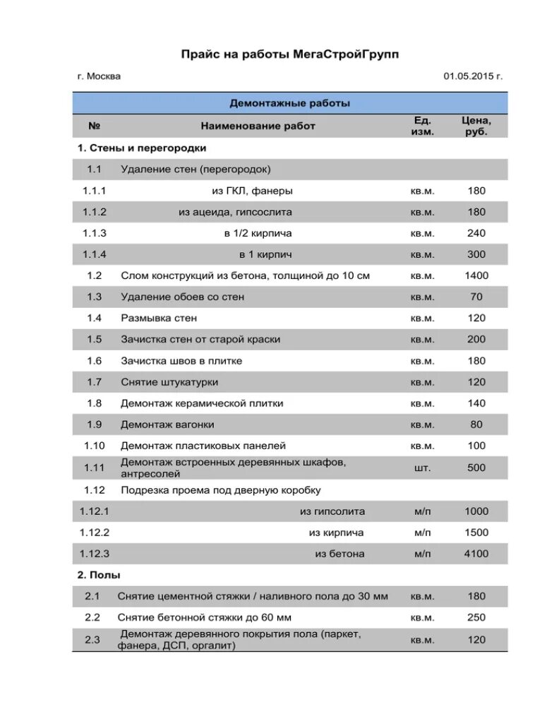 Сколько стоит демонтаж стен. Демонтаж пола деревянного стоимость работ за м2 прайс лист. Расценки на демонтажные работы. Демонтаж работы прайс. Расценки демонтажа в квартире.