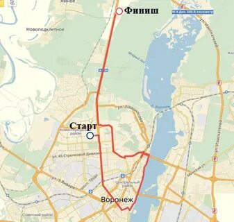 Воронеж за 1 день самостоятельно